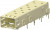 2227303-1, I/O Connectors CAGE ASSEMBLY, SFP, .140 SOLDE