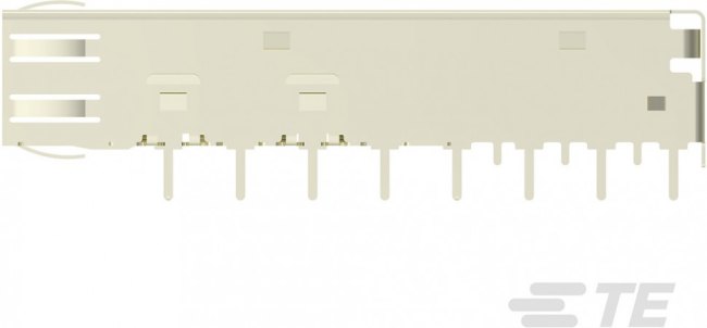 2227303-1, I/O Connectors CAGE ASSEMBLY, SFP, .140 SOLDE