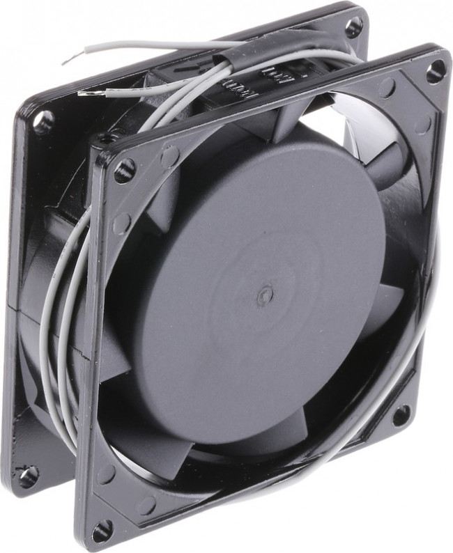 SF11580AT-1082HSL.GN, SF Series Axial Fan, 115 V ac, AC Operation, 28.9m³/h, 11W, 100mA Max, 80 x 80 x 25mm SF11580AT-1082HSL.GN, SF Series Axial Fan, 115 V ac, AC Operation, 28.9m³/h, 11W, 100mA Max, 80 x 80 x 25mm