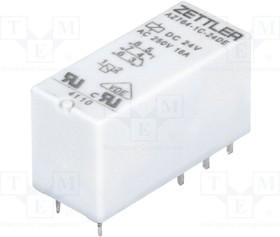 AZ764-1C-24DE, Реле: электромагнитное, SPDT, Uобмотки: 24ВDC, 16A/250ВAC, 16А