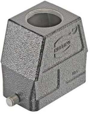 19370100447, Heavy Duty Power Connectors METAL HOOD HAN 10B 1 LVR LCKING 19370100447, Heavy Duty Power Connectors METAL HOOD HAN 10B 1 LVR LCKING