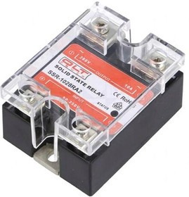 SSR-1028RA2, Реле: полупроводниковое, Uупр: 90-250ВAC, 10А, 24-280ВAC