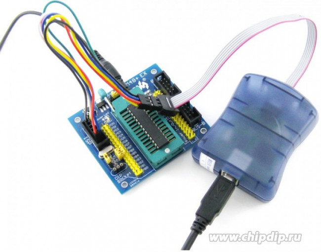 USB AVRISP CH, Внутрисхемный AVR программатор USB AVRISP CH, Внутрисхемный AVR программатор