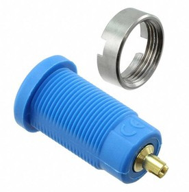 5931-6, Test Plugs &amp; Test Jacks SHEATHED BANANA JACK, (BLUE)
