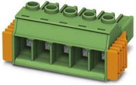 PC 5/ 3-STCL1-7,62BGBDL1,L2,L3, TERMINAL BLOCK, PLUGGABLE, 3WAY, GRY