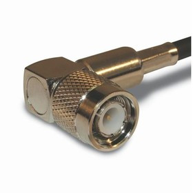 122150, RF Connectors / Coaxial Connectors TNC R/A PLUG STD RG58-50 OHM DL