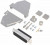 DCRP25-DBCP-CF65, Разъем D-Sub; PIN: 25; вилка; "папа"; обжим; на провод; черный DCRP25-DBCP-CF65, Разъем D-Sub; PIN: 25; вилка; "папа"; обжим; на провод; черный