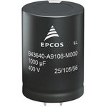 ECAP (К50-35), 680 мкФ, 450 В, 105°C, 35x55, SNAP IN, B43644A5687M000, Конденсатор электролитический ECAP (К50-35), 680 мкФ, 450 В, 105°C, 35x55, SNAP IN, B43644A5687M000, Конденсатор электролитический