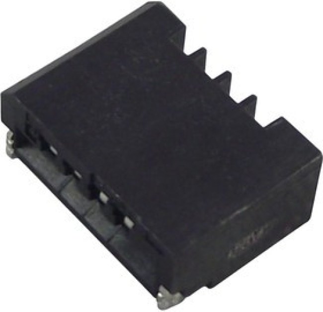 04FMN-SMT-A-TF (LF)(SN), Разъем: FFC (FPC), горизонтальный, PIN: 4, NON-ZIF, SMT, 0,5А, 1мм