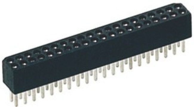853-87-010-10-001101, 853 Series Straight PCB Mount PCB Socket, 10-Contact, 2-Row, 1.27mm Pitch, Solder Termination 853-87-010-10-001101, 853 Series Straight PCB Mount PCB Socket, 10-Contact, 2-Row, 1.27mm Pitch, Solder Termination