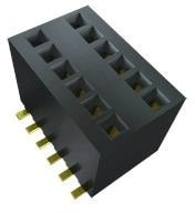 RSM-104-02-L-D, Headers &amp; Wire Housings Surface-Mount Micro Socket, 0.050" x 0.100" Pitch