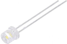 LL-504WC1E-W5-3P, LED; 5mm; white neutral; 1000?1700mcd; 100°; Front: flat; 2.6?3.6V LL-504WC1E-W5-3P, LED; 5mm; white neutral; 1000?1700mcd; 100°; Front: flat; 2.6?3.6V