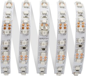 00-18 Светодиодная лента 12В, 9,6Вт/м, smd3528, 120д/м, IP20, подложка 8мм, 5м, син.