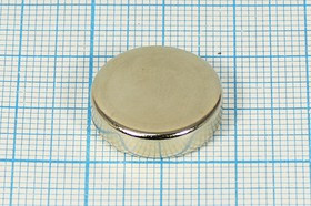 Магнит 18,0x 5,0, цилиндр, Ni