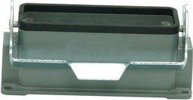 MP009420, Разъем для тяжелых условий, Основа, сквозной монтаж с гайкой, ввод сбоку, Корпус из Алюминия MP009420, Разъем для тяжелых условий, Основа, сквозной монтаж с гайкой, ввод сбоку, Корпус из Алюминия