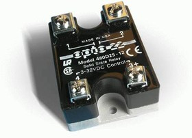 480D25-12, Реле 3-32VDC, 25A/480VAC