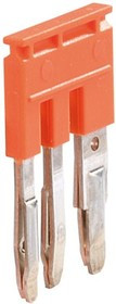 Перемычка переходного сечения JB85-3 на 3 полюса, 2 полюса 5,2мм 32A + 1 полюс 8мм 57A, оранж.