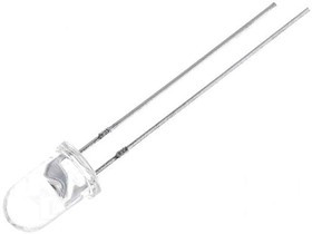 LL-504BC2E-021, LED; 5mm; blue; 3000?7000mcd; 30°; Front: convex; 2.8?3.8V