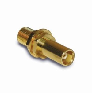 252171, RF Adapters - In Series MCX JACK JACK BULK HEAD ADAPTER GOLD