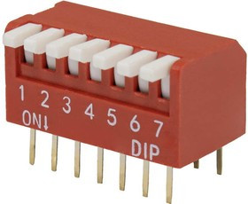 DP-07 (SWD3-7), DIP переключатель DP-07, серия SWD 3-7