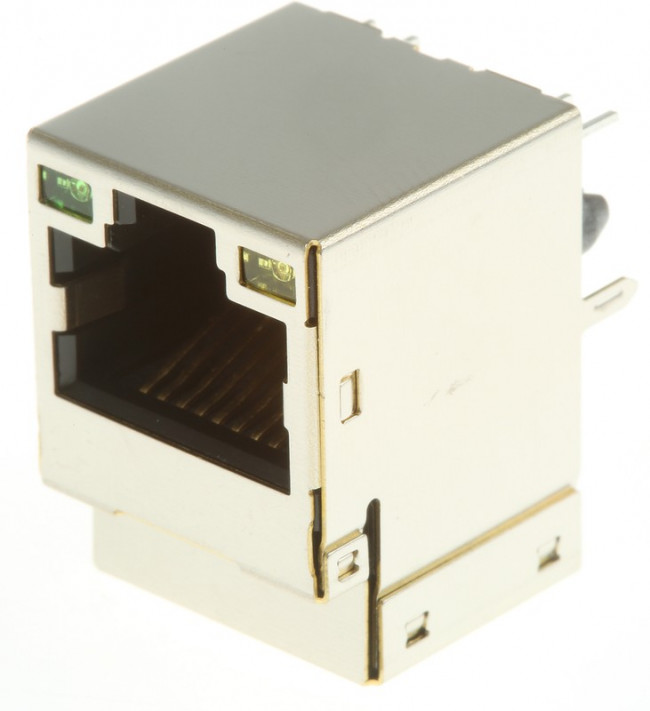 7499010122, Modular Connectors / Ethernet Connectors WE-RJ45LAN Integrated Transformer