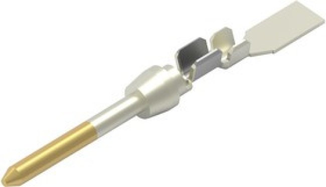 5-166054-1, Contact PIN 20 Size Crimp ST Cable Mount 24-28AWG Reel