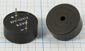 Излучатель звука пьезоэлектрический со встроенным генератором (3~20)В, 24x10мм, 3.2кГц; згп 24x10\ 3