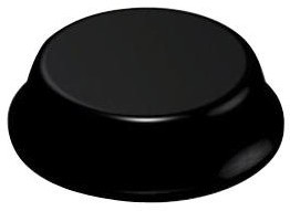 SJ5012, Резиновая прокладка / ножка, Клейкий, 3.5 мм, 12.7 мм, Cylindrical, Черный