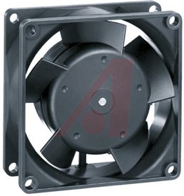 8314/19H, 8300 Series Axial Fan, 24 V dc, DC Operation, 20mA Max, 80 x 80 x 32mm 8314/19H, 8300 Series Axial Fan, 24 V dc, DC Operation, 20mA Max, 80 x 80 x 32mm