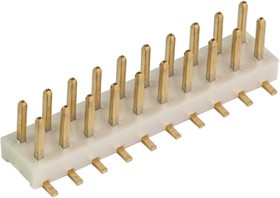 A3-20PA-2SV(71), A3 Series Straight Surface Mount Pin Header, 20 Contact(s), 2.0mm Pitch, 2 Row(s), Unshrouded