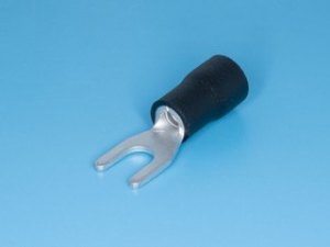TYI-3.5-4, Клемма тип "U" 4,3мм, на провод 2,5-4,0 мм, изолированная, кратно 100шт.