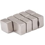 Неодимовый магнит прямоугольник 10х10х6 мм, N42