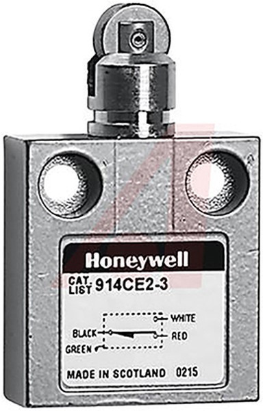 914CE2-3, Limit Switches Top Roller Plunger 1NC/1NO SPDT Snap