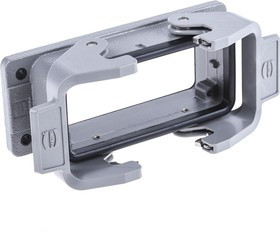 09300161301, Heavy Duty Power Connectors Han 16B-Base Panel 2 Levers IP67