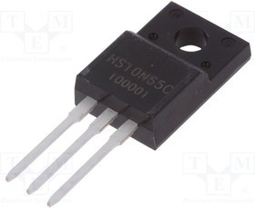 10N65-LGE, Транзистор: N-MOSFET, полевой, 650В, 10А, 27,5Вт, TO220F