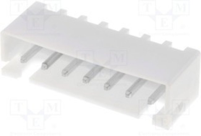 B7B-XH-A(LF)(SN), XH Series Straight Through Hole PCB Header, 7 Contact(s), 2.5mm Pitch, 1 Row(s), Shrouded B7B-XH-A(LF)(SN), XH Series Straight Through Hole PCB Header, 7 Contact(s), 2.5mm Pitch, 1 Row(s), Shrouded