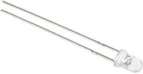 HLMP-Y901-J0000, Standard LEDs - Through Hole AllnGap Orange