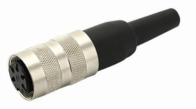 T 3485 001, Circular DIN Connectors C091A ST CBL JCK 7P T 3485 001, Circular DIN Connectors C091A ST CBL JCK 7P