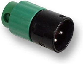 AAA3MBLP, XLR Connectors AAA Low Profile 3pin M black