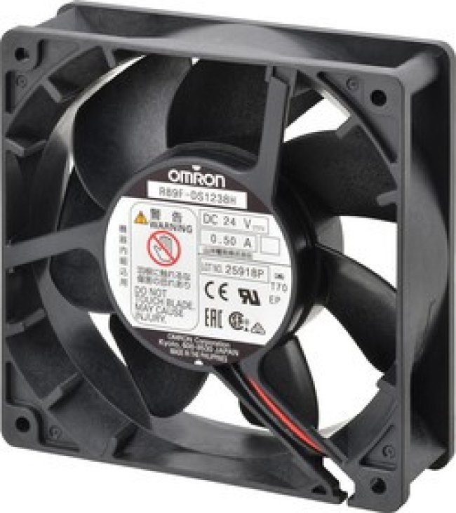R89F-DS1238L, Вентилятор: DC; осевой; 125x125x38мм; 126куб.м/ч; 32дБА; шариковый