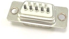 9 Way Panel Mount D-sub Connector Plug, 2.77mm Pitch