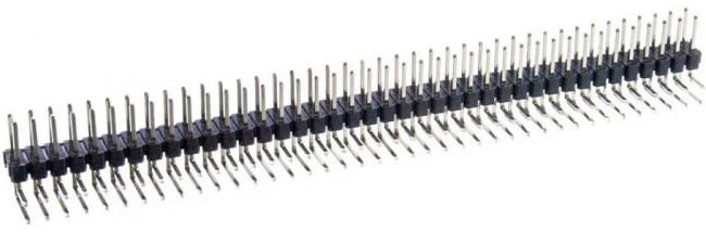 DS1022-2X40RF11-B, (PLD-80R), PLD разъем, вилка на плату двухрядная угловая 80pin(2x40), шаг 2.54мм DS1022-2X40RF11-B, (PLD-80R), PLD разъем, вилка на плату двухрядная угловая 80pin(2x40), шаг 2.54мм