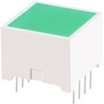 DE/4GD, Полоса световая зеленая 15х15мм 52мКд