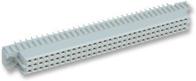 535032-4, Разъем DIN 41612, Серия Eurocard Type C, 96 контакт(-ов), Гнездо, 2.54 мм, 3 ряда, a + b + c
