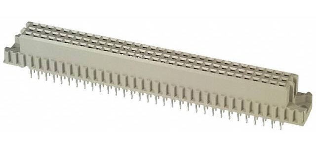 535032-4, Разъем DIN 41612, Серия Eurocard Type C, 96 контакт(-ов), Гнездо, 2.54 мм, 3 ряда, a + b + c