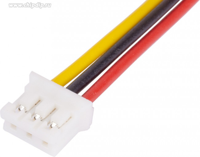 SCT2001H-03PL100 (HK0083-0010), Розетка на кабель 2,0мм 3pin с проводом 100мм