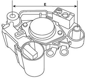230885, Реле-регулятор генератора