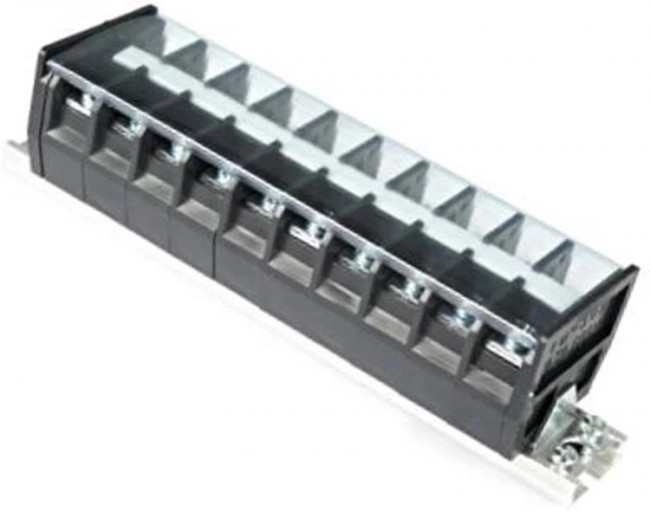 081-18-03, Блок зажимов наборный TD 30А на DIN-рейку 10 пар HLT