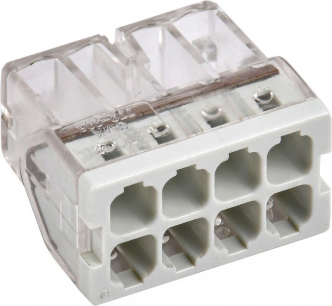 IEK Строительно-монтажная клемма СМК 772-208 (4шт/упак)