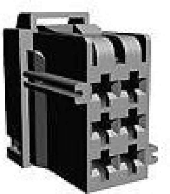 6-968970-1, Automotive Connectors AMP MCP 2.8 HSG 6POS 2.LOCKING